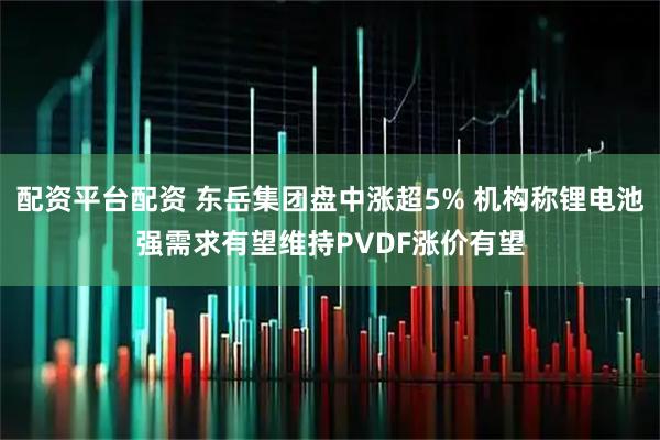 配资平台配资 东岳集团盘中涨超5% 机构称锂电池强需求有望维持PVDF涨价有望